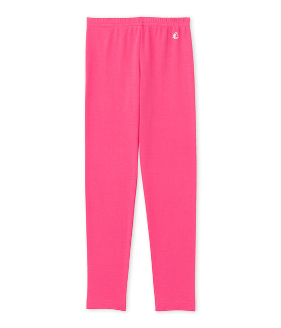 Legging bambina rosa Peony