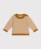 Pullover in maglia di lana e cotone neonato ECUREUIL/ AVALANCHE
