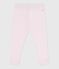 Leggings in cotone tinta unita neonato rosa BARELY