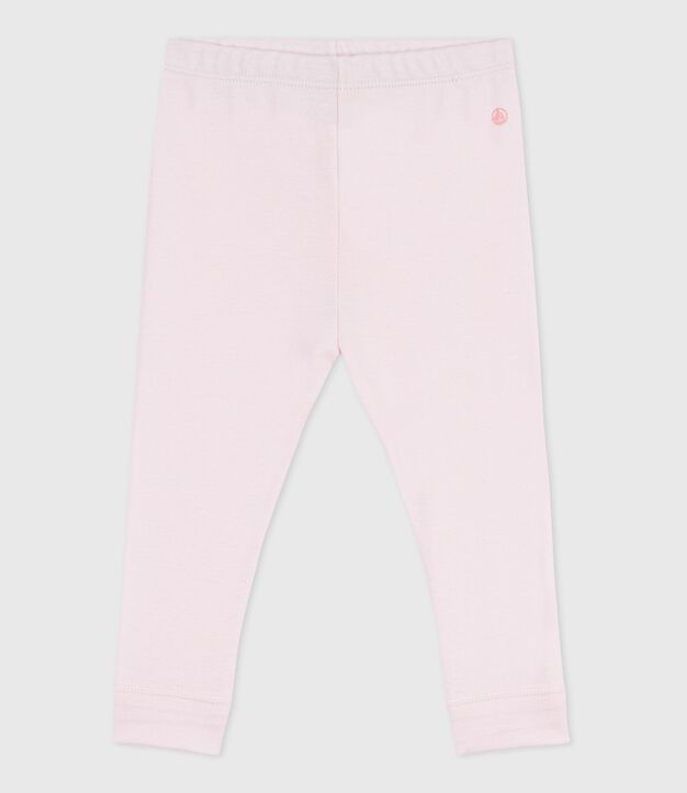 Leggings in cotone tinta unita neonato BARELY