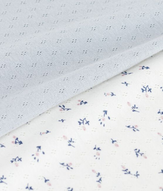 Set di canotte con spalline in cotone traforato donna variante 1