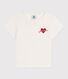 T-shirt a maniche corte con stampa bambina