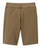 Bermuda bambino in jersey pesante marrone SHITAKE