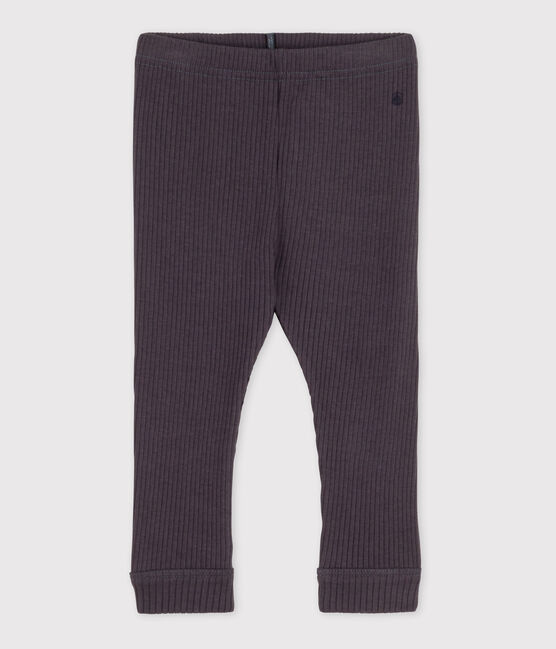 Leggings bebè in maglia a costine grigio DUMBO