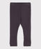 Leggings bebè in maglia a costine grigio DUMBO
