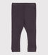 Leggings bebè in maglia a costine