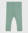 Leggings in cotone tinta unita neonato SAULE