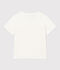 T-shirt bambino a maniche corte bianco