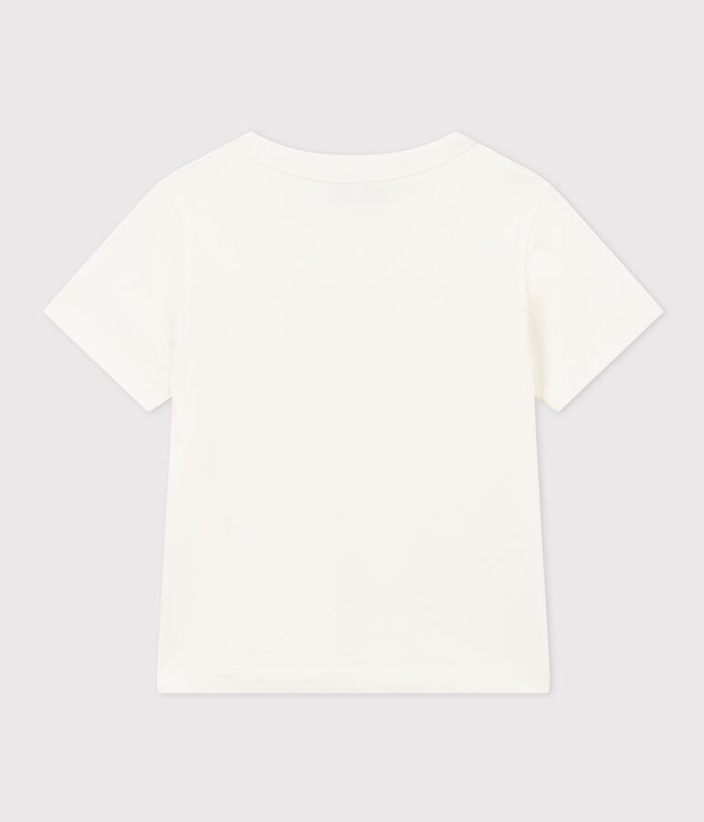 T-shirt bambino a maniche corte bianco