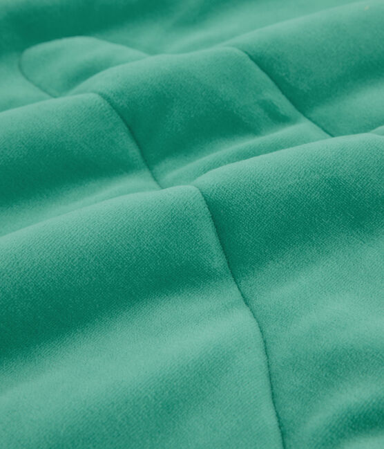 Cuscino da pavimento foglia gigante verde MOZAIK
