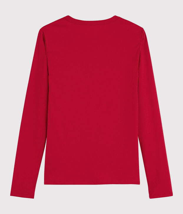 T-shirt in cotone Sea Island Donna rosso