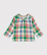 Blusa in garza di cotone neonato