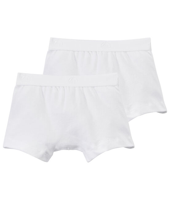 Duo boxer ragazzo bianco LOT