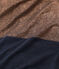 Abito maniche corte donna in lino cangiante blu SMOKING/rosa COPPER