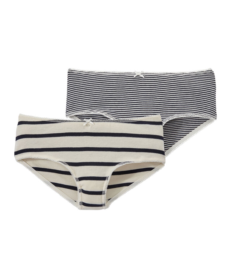 Lotto di 2 shorties per bambina multicolore