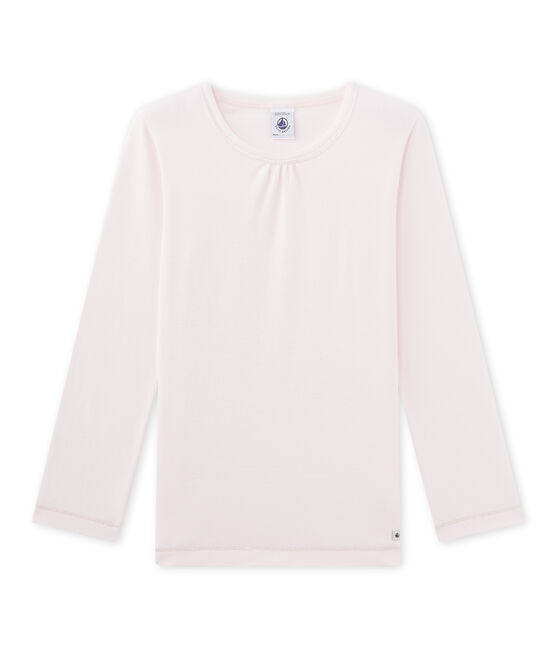 T-shirt bambina per pigiama rosa VIENNE
