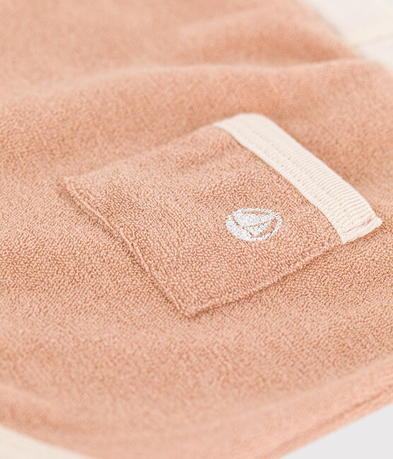  Shorts  bebè in spugna bouclette beige VINTAGE
