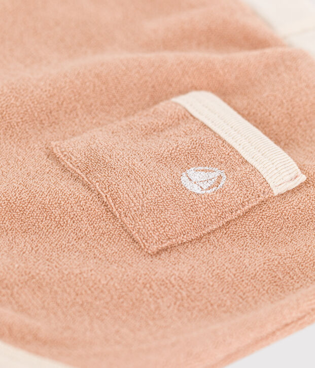 Shorts  beb&egrave; in spugna bouclette beige