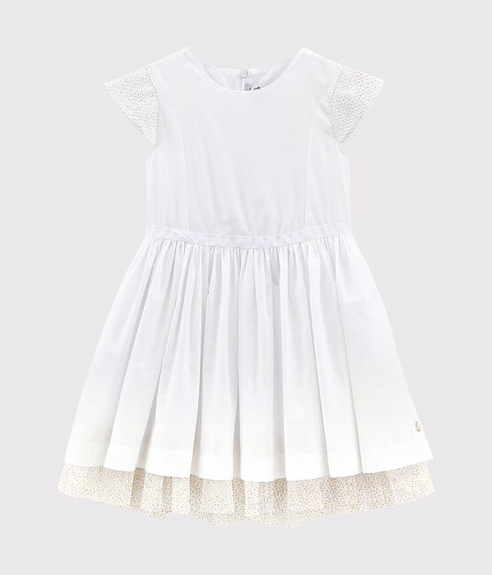 Abito da cerimonia bambina bianco ECUME