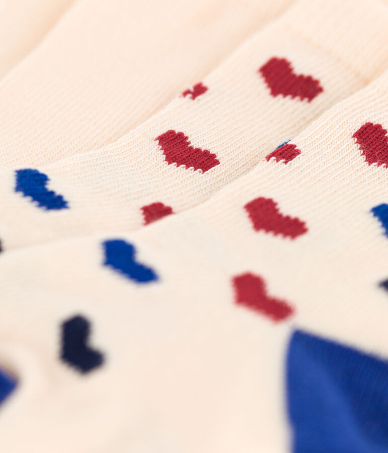 Confezione da 2 paia di calzini beb&egrave; multicolore