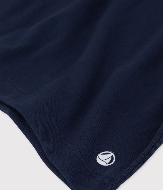 Sottogiacca in cotone bambina/bambino blu SMOKING