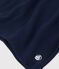 Sottogiacca in cotone bambina/bambino blu SMOKING