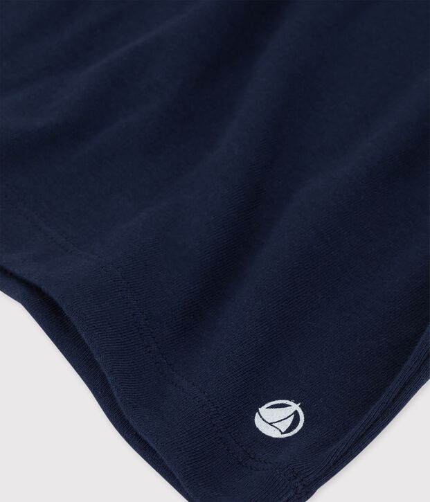 Sottogiacca in cotone bambina/bambino blu