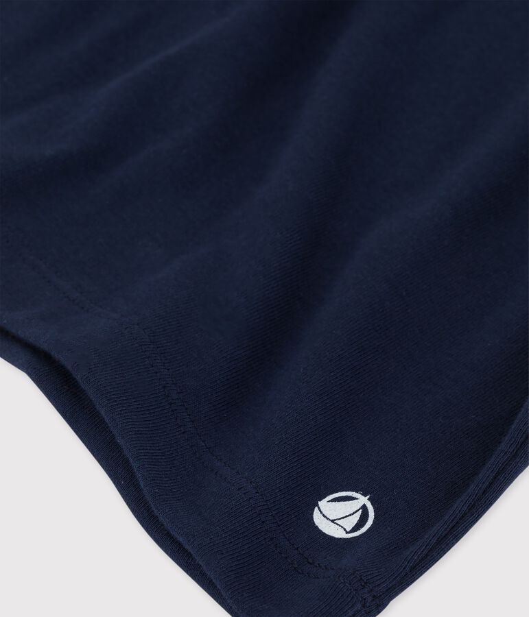 Sottogiacca in cotone bambina/bambino blu