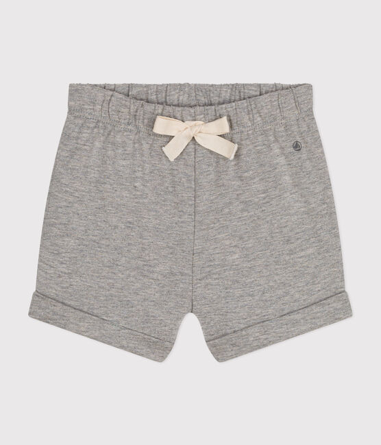 Shorts in jersey leggero bebè grigio CHATON CHINE