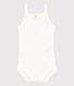 Body con spalline bebè femmina