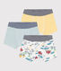 Confezione da 3 boxer esploratore in cotone bambino