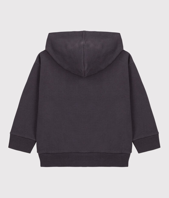 Felpa petit Boat con zip e cappuccio bambino grigio DUMBO