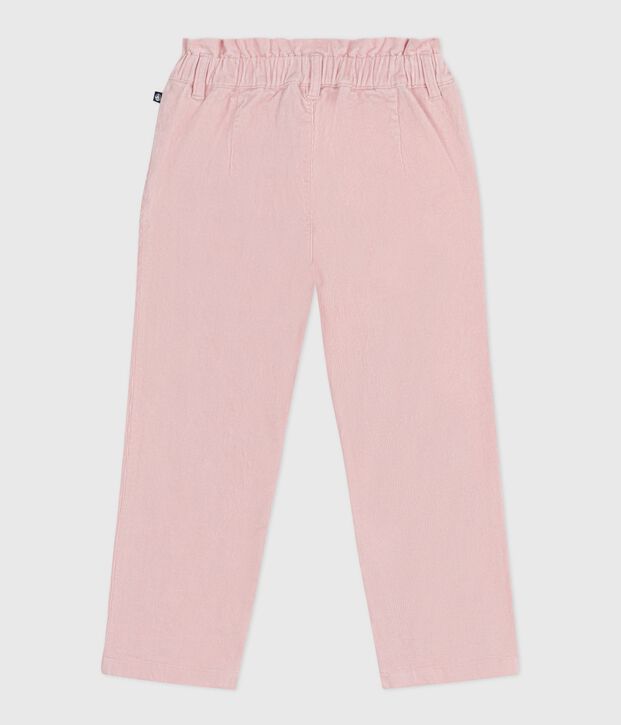 Pantaloni in velluto tinta unita bambina JOLI