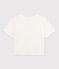 T-shirt LE BOXY in cotone donna bianco MARSHMALLOW