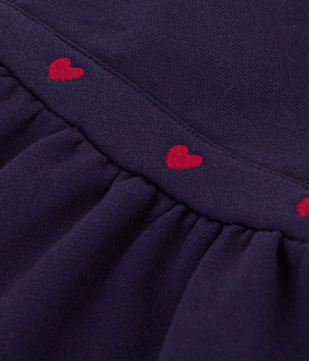 Abito senza maniche in cotone con cuori ricamati neonata SOIR