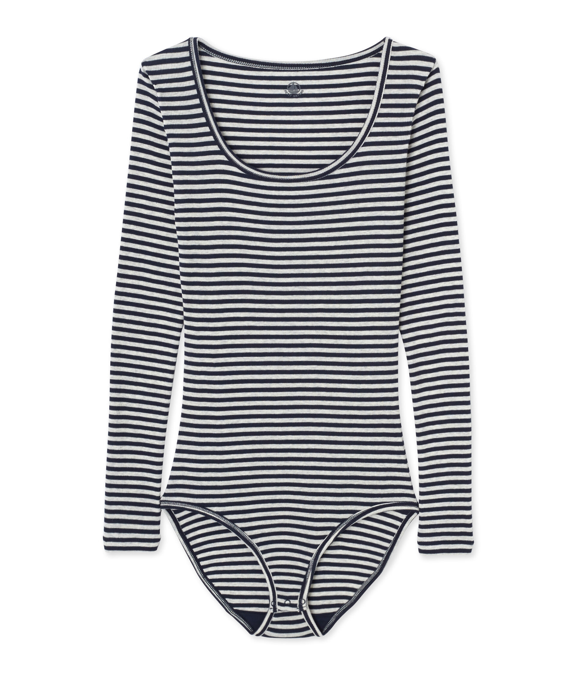 GORGLITTER Body Donna Maniche Corte - Righe, Scollo A U, Tessuto Morbido, Estivo Casual - Foto 2