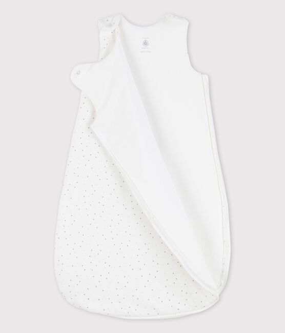 Sacco nanna bebè in tubique bianco MARSHMALLOW/bianco MULTICO