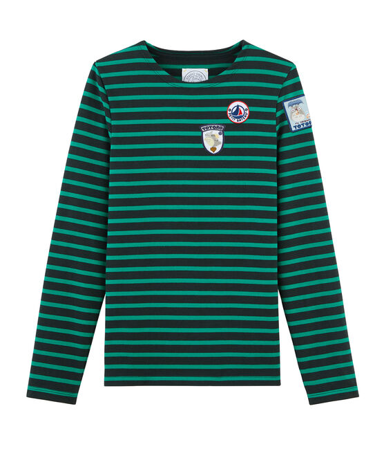 Marinière unisex verde SHERWOOD/verde PIVERT