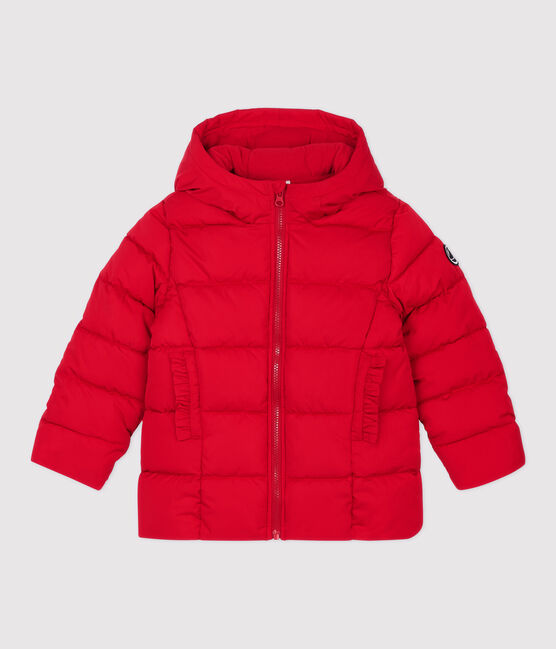 Piumino bambina rosso TERKUIT
