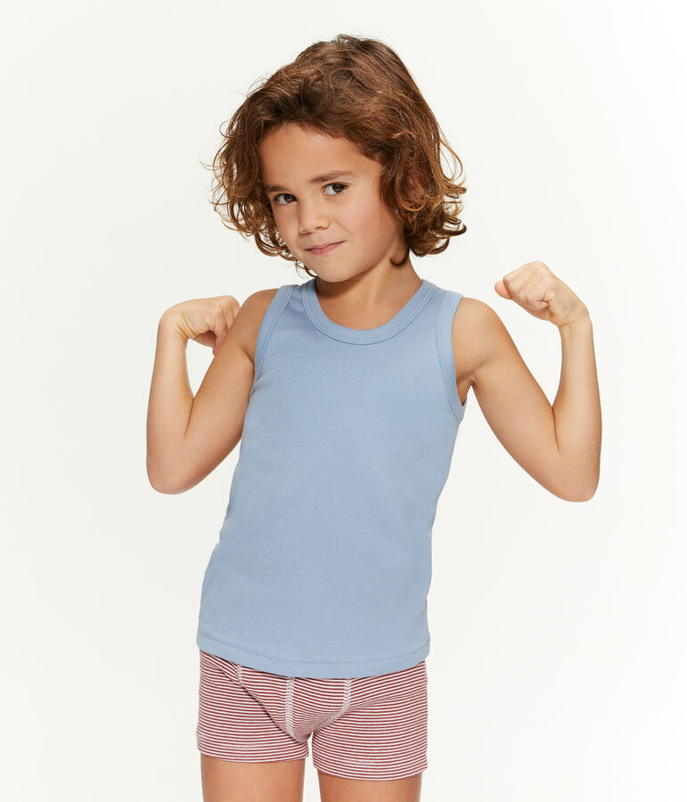 Duo boxer bambino in cotone multicolore