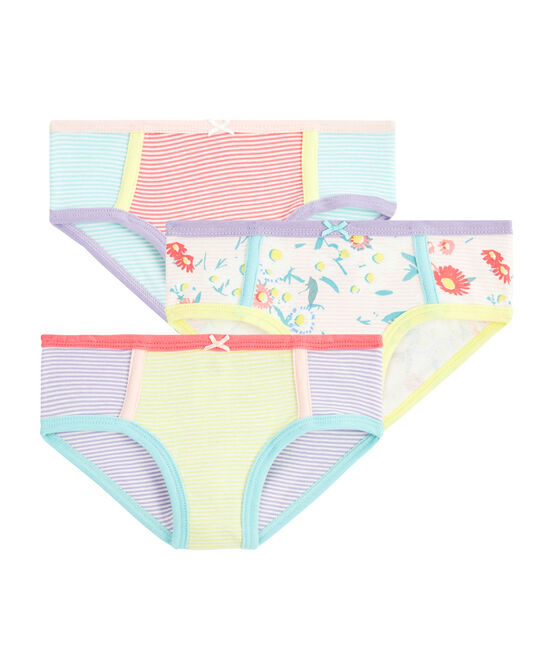 Trio slip vita alta bambina variante 1