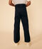 Pantalone bambino in tela di cotone blu SMOKING