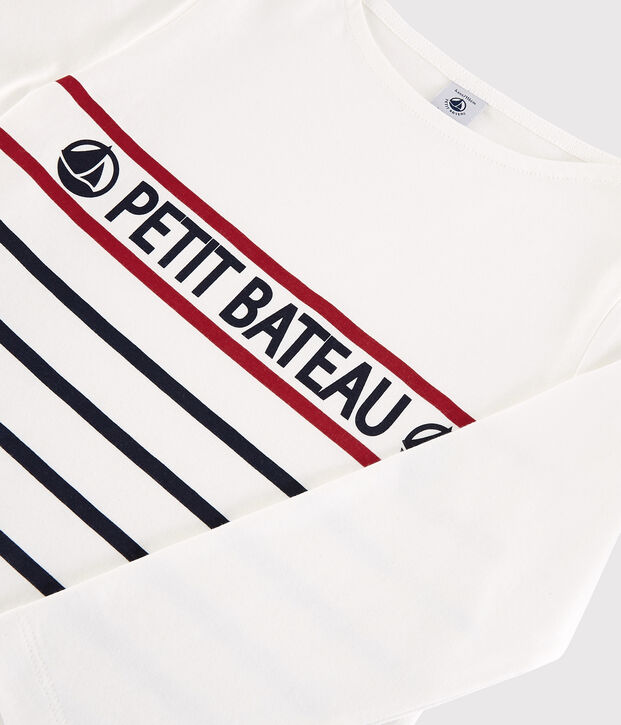 T-shirt in jersey bambina - bambino bianco