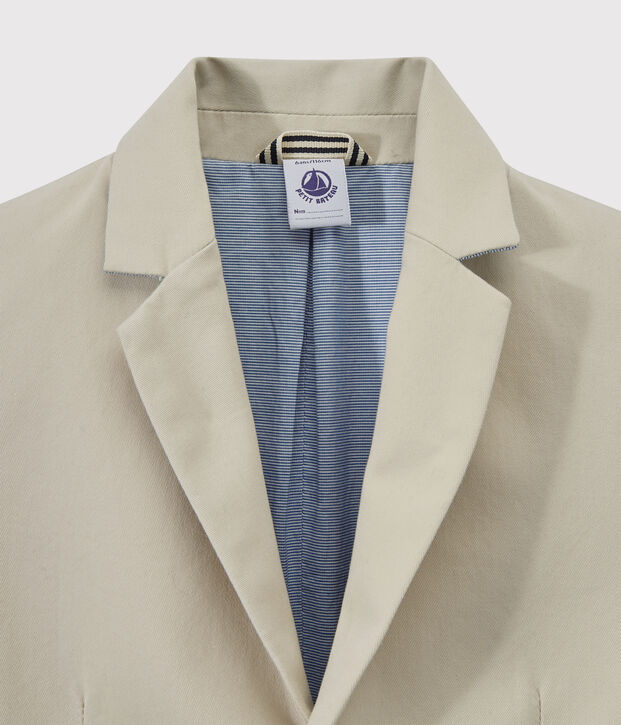 Giacca bambino beige