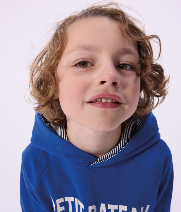 Felpa con cappuccio in cotone bambino PERSE