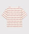 T-shirt LE BOXY in cotone donna bianco AVALANCHE+STOP/ MULTICO