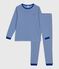 Pigiama in cotone a righe bambino OLYMPIC/ MARSHMALLOW