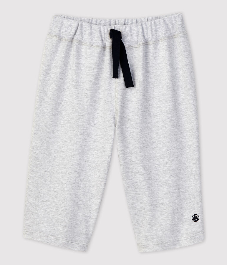 Bermuda in cotone bambino grigio