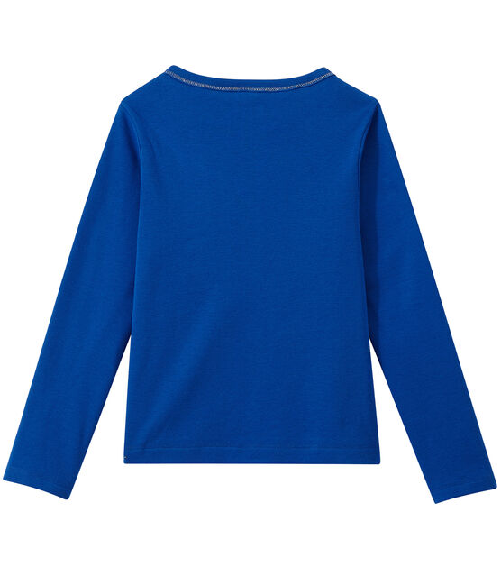 Cardigan bambina blu PERSE
