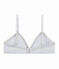 Reggiseno a triangolo per bambina grigio POUSSIERE CHINE